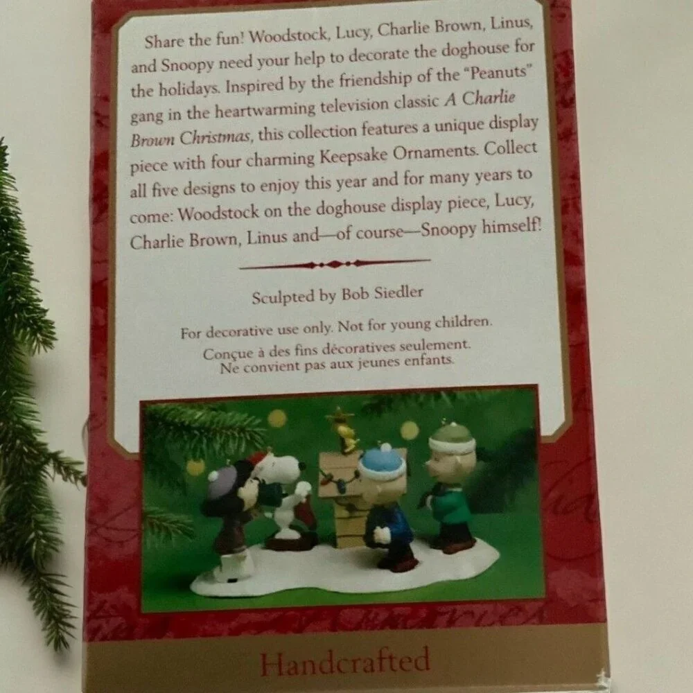 Vintage Retired Hallmark Collectible Keepsake Ornament 1996 Lucy 3 in series NEW